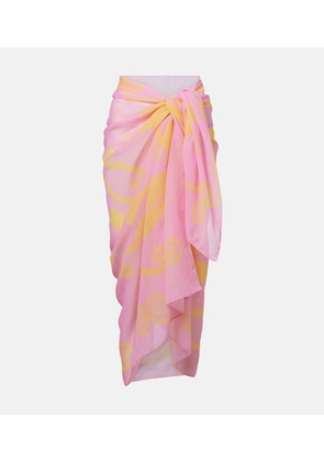 Cala de la Cruz Luana printed beach cover-up