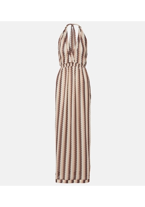 Melissa Odabash Mariah knitted maxi dress