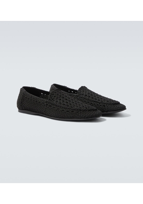 Dolce&Gabbana Woven loafers