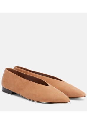 Jimmy Choo Margot suede ballet flats