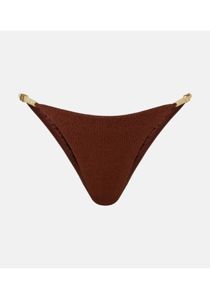 ViX Paula Hermanny Harper beaded bikini bottoms