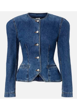 Magda Butrym Peplum denim jacket
