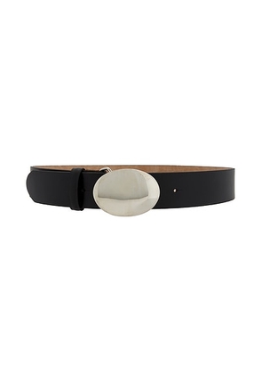 Gimaguas Buckle Belt in Black - Black. Size S/M (also in M/L).