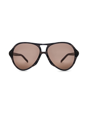 Diesel Pilot Sunglasses in Brown - Brown. Size all.