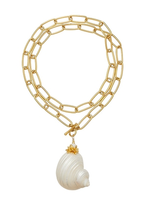 Brinker + Eliza Sirena Necklace in Ivory.