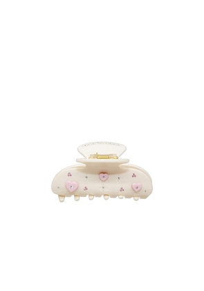 Emi Jay Sweetheart Clip in Cream.