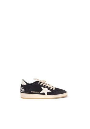 Golden Goose Black Calf Leather Bos Taurus Athletic Sneakers - EU41/US8