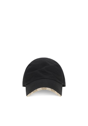 Gucci Black Cotton Cap (Baseball Hat) - M