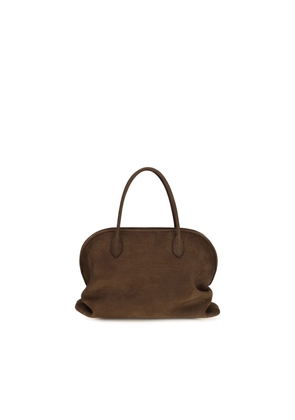 The Row Brown Calf Leather Bos Taurus Shoulder Bag