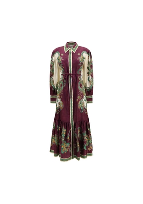 Alemais Multicolor Viscose Casual Dress - 10