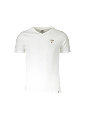 Aeronautica Militare White Cotton Men's Undershirt - M