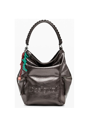 Desigual Bronze Polyethylene Women Backpack