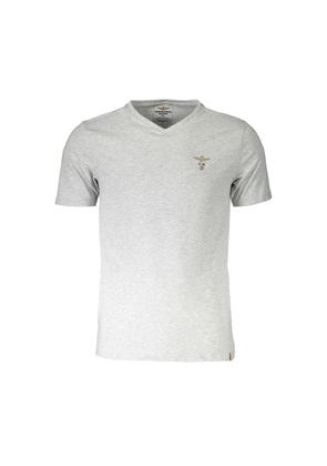 Aeronautica Militare Gray Cotton Men's Undershirt - M