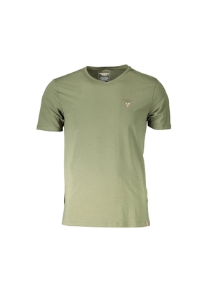 Aeronautica Militare Verde Cotton Men's T-Shirt - M