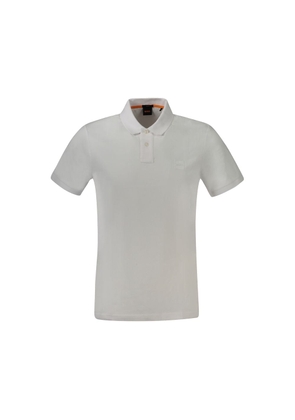 Hugo Boss Bianco Cotton Men Polo - XL