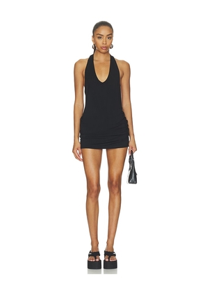 EB Denim Valley Racer Tank Dress in Black. Size M. Also in S.