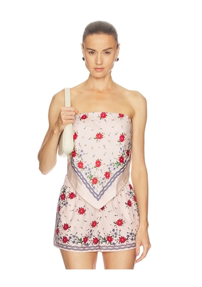 CAMI NYC Juli Strapless Camisole in Cream. Size M. Also in XXS, XS, S.