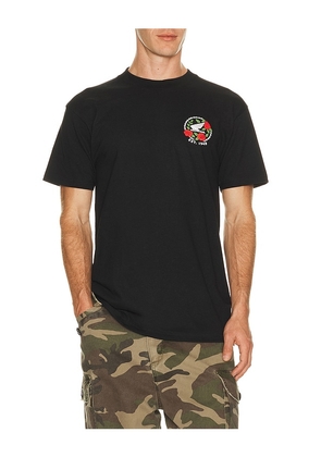 CPTN Apparel Bloom Tee in Black. Size L. Also in S, M, XL/1X.