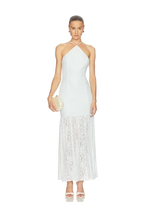 Curaae by Elliatt Georgia Maxi Dress in Blue. Size L. Also in M, S, XL, XS.