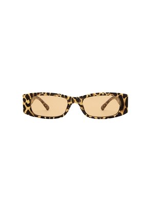 AIRE X Von Dutch Innocence Sunglasses in Brown.