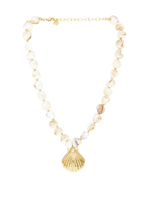 Frasier Sterling Catalina Necklace in Ivory.