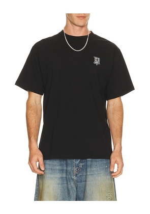 HUF Megablast Camo Tee in Black. Size L. Also in M, S, XL/1X.