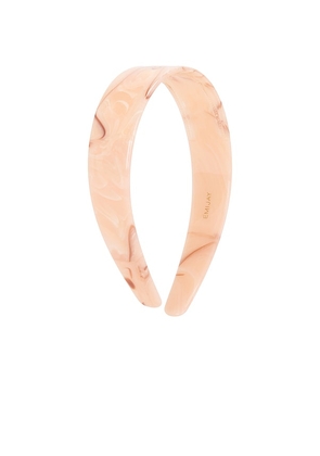 Emi Jay Wide Starlet Headband in Pink.