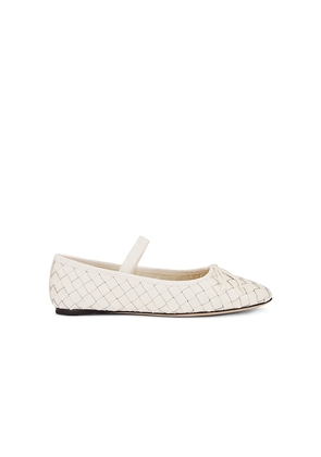 Loeffler Randall Leonie Ballet Flat in Cream. Size 10. Also in 7.5, 8.5, 9.5.
