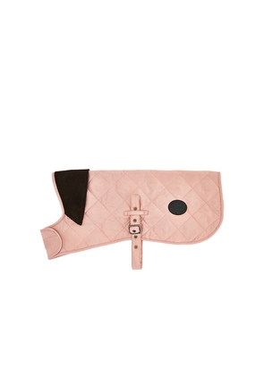 Barbour Quilted Dog Coat in Pink. Size S. Also in M, L, XL.