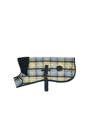 Barbour Tartan Dog Coat in Blue. Size S. Also in M, L, XL.