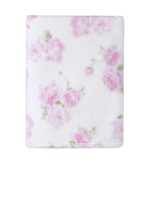 LoveShackFancy Bath Towel in Pink.