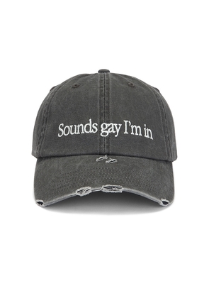 Carne Bollente My Cruising Cap in Black.