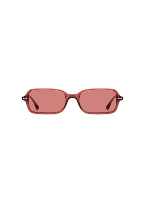 Isabel Marant Square Sunglasses in Red.