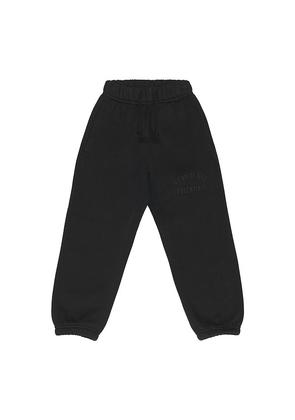 Fear of God ESSENTIALS Kids Classic Sweatpant in Black. Size 2/3. Also in 4/5, 6/7.
