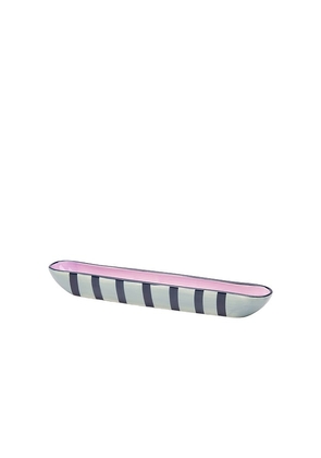 Here's How The Dean Olive Boat in Blue,Pink.