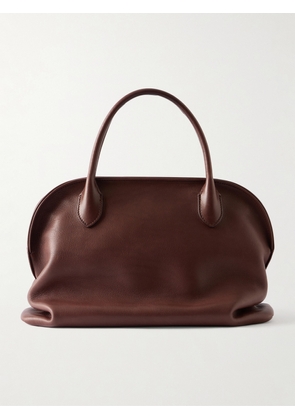 The Row - Agnes Leather Tote - Burgundy - One size