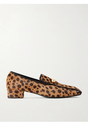 Herbert Levine - Showtime 30 Leopard-print Pony Hair Loafers - Animal Print - IT35,IT36,IT36.5,IT37,IT37.5,IT38,IT38.5,IT39,IT39.5,IT40,IT40.5,IT41,IT41.5,IT42