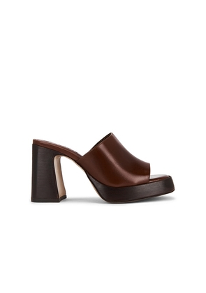 Schutz Rowan Mule in Brown. Size 10. Also in 6, 6.5, 7, 7.5, 8, 8.5, 9, 9.5.