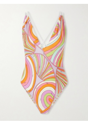 PUCCI - Printed One-piece - Pink - x small,small,medium,large,x large