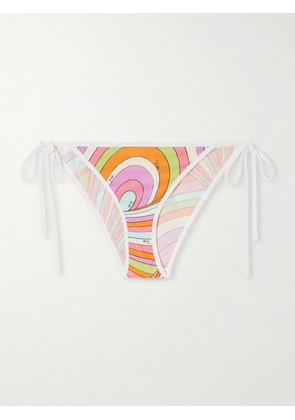 PUCCI - Printed Bikini Briefs - Pink - x small,small,medium,large,x large