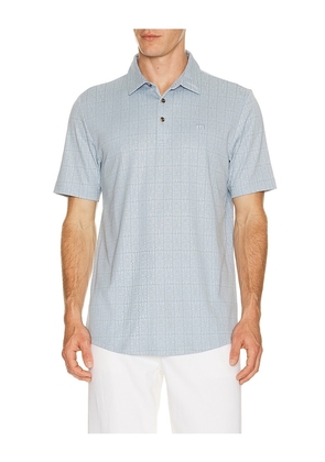 TravisMathew Cabana Polo in Blue. Size L. Also in S, M, XL/1X.