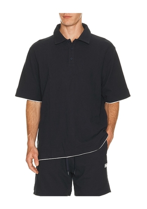 Rhone Seaside Terry Polo in Navy. Size L. Also in S, M, XL/1X, XXL/2X.
