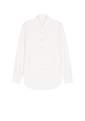 Our Legacy Classic Silk Shirt in White. Size 44. Also in 46.