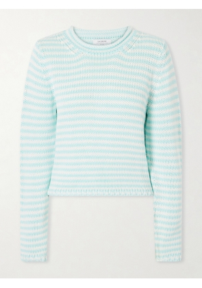 La Ligne - Mini Marina Cropped Striped Cotton Sweater - Multi - xx small,x small,small,medium,large,x large