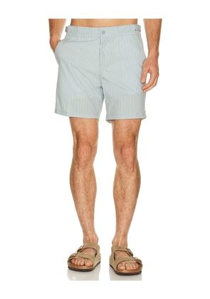 Vintage Summer Micro Seersucker Trunk in Green. Size L. Also in S, M, XL/1X, XXL/2X.