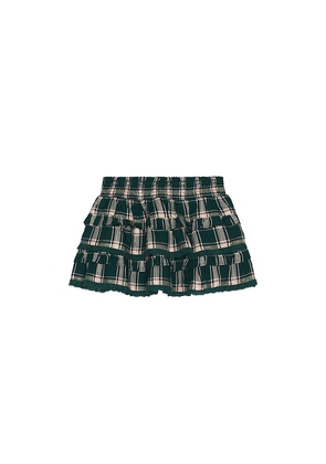 LoveShackFancy Kids Billie Skirt in Green. Size 3. Also in 2, 4, 5.