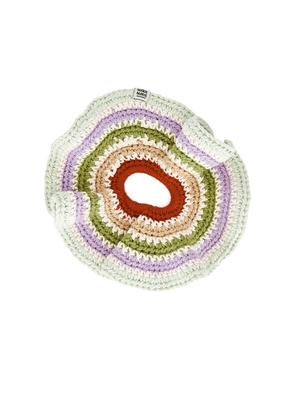 Marie Marie Amsterdam Scrunchie in Purple,Green.