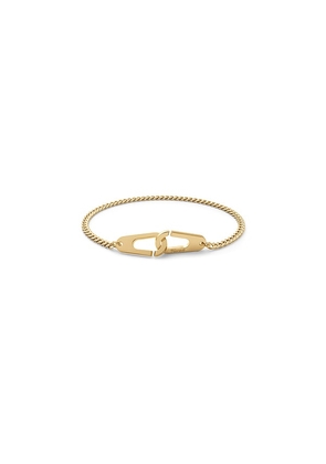 Miansai Dima Chain Bracelet in Metallic Gold. Size M. Also in L.