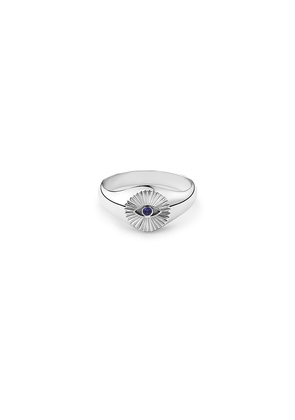 Miansai Third Eye Ring in Metallic Silver. Size 9. Also in 10.