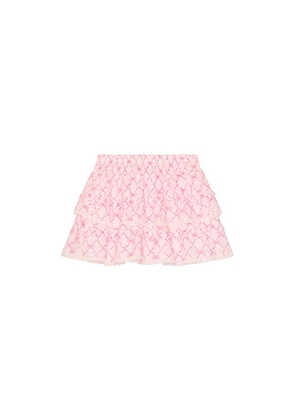 LoveShackFancy Tween Billie Skirt in Pink. Size 10. Also in 7, 8, 12, 14.